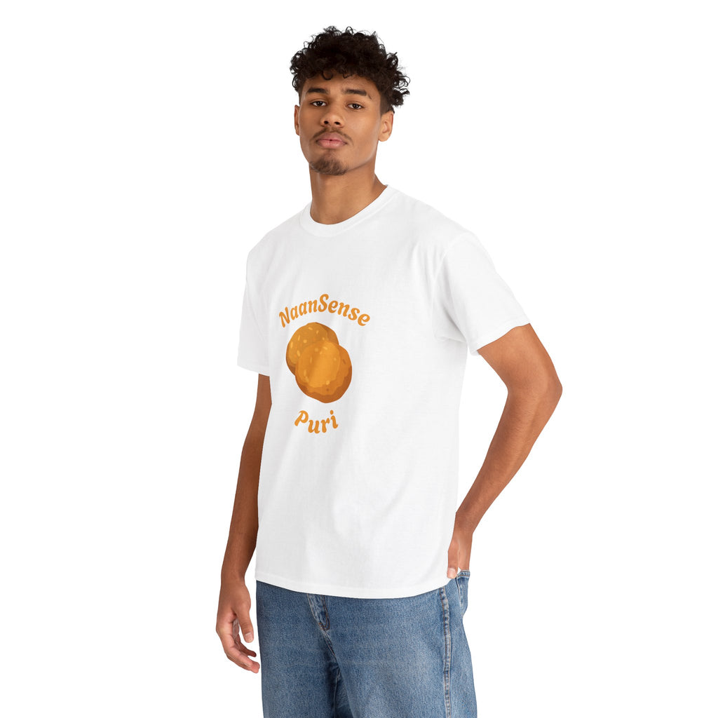 Puri NaanSense Unisex Tee — Indian Food Graphic T-Shirt
