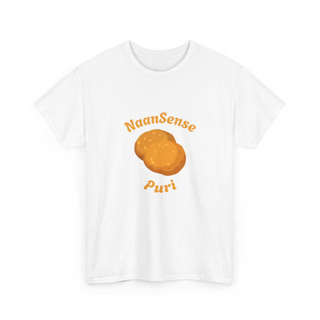Puri NaanSense Unisex Tee — Indian Food Graphic T-Shirt
