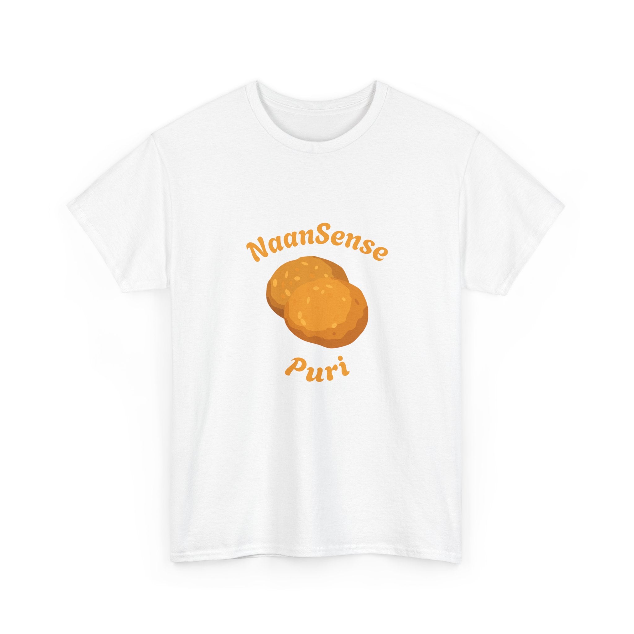 Puri NaanSense Unisex Tee — Indian Food Graphic T-Shirt