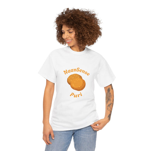 Puri NaanSense Unisex Tee — Indian Food Graphic T-Shirt