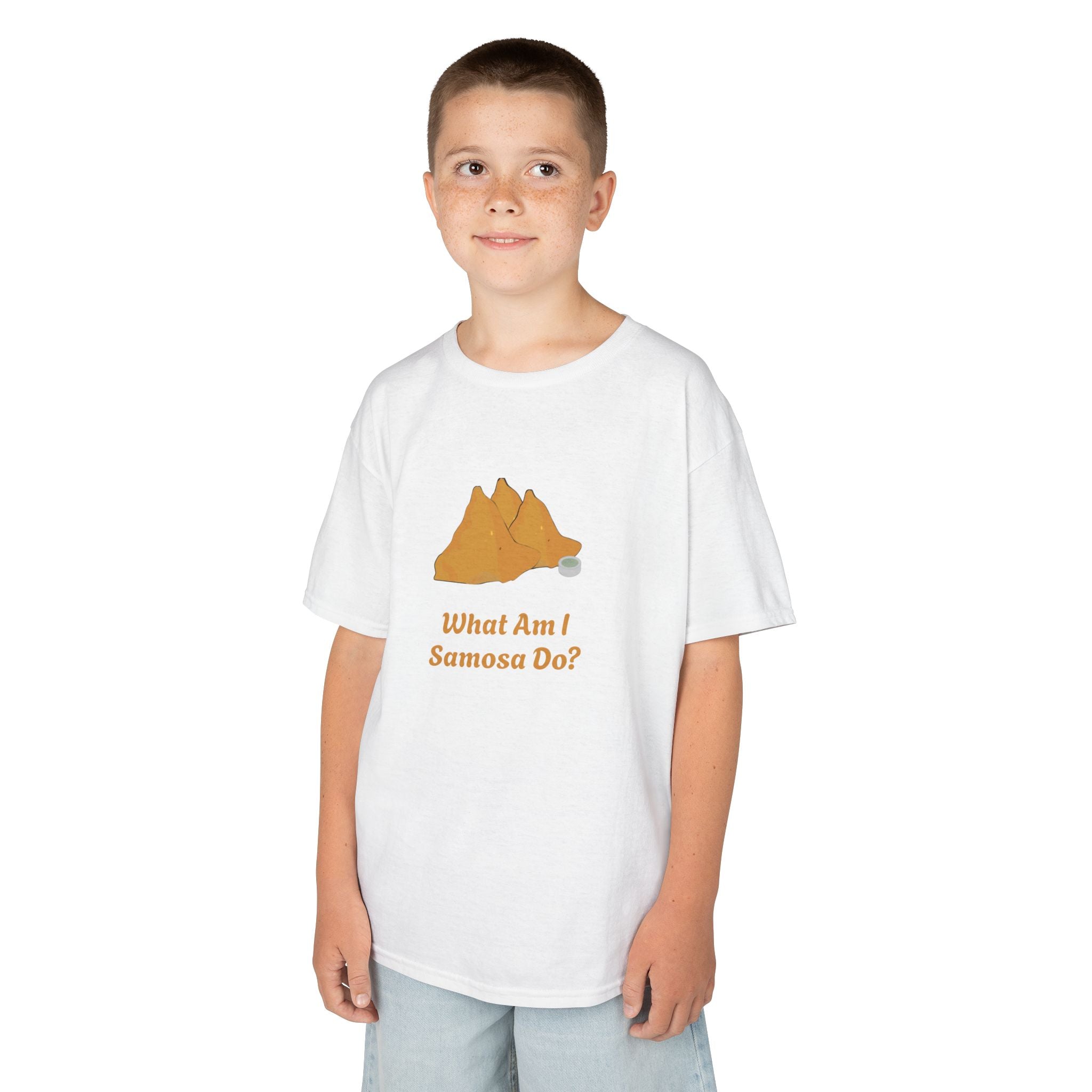 What Am I Samosa Do? Unisex Youth Tee