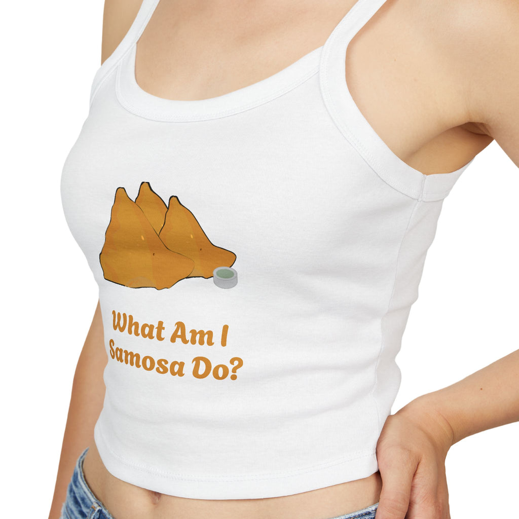 Womens Samosa Graphic Tank Top