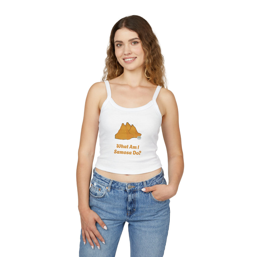 Womens Samosa Graphic Tank Top