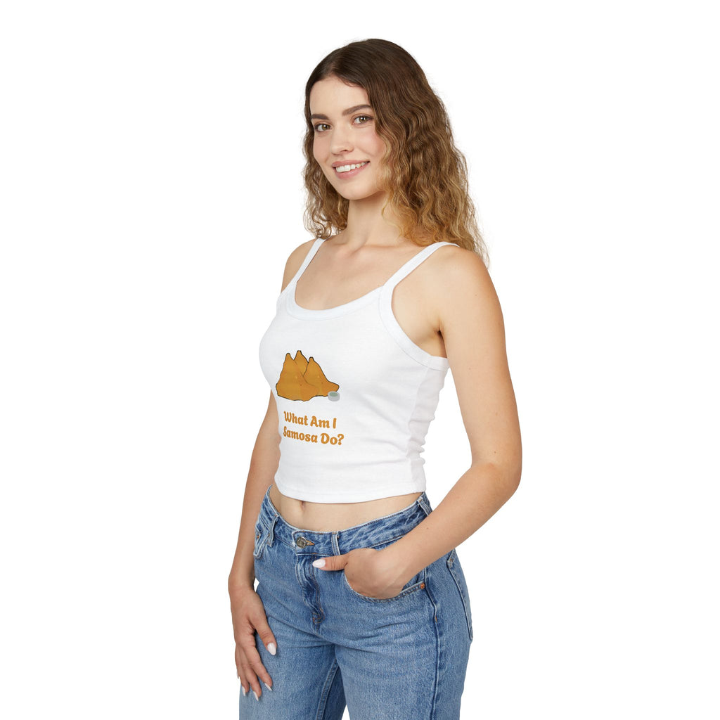 Womens Samosa Graphic Tank Top
